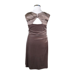 Unisex Vera Mont - Party dress, size 44 - Brown (2)
