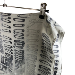 Unisex McQ by Alexander McQueen - Scarf, size Maxi - Gray (2)