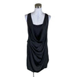 Unisex Benetton - Schiffon dress, size 38 - Black ()