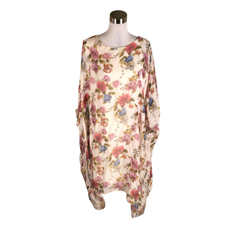 Unisex Bohemiana - Schiffon dress, size 40 - Natural white ()