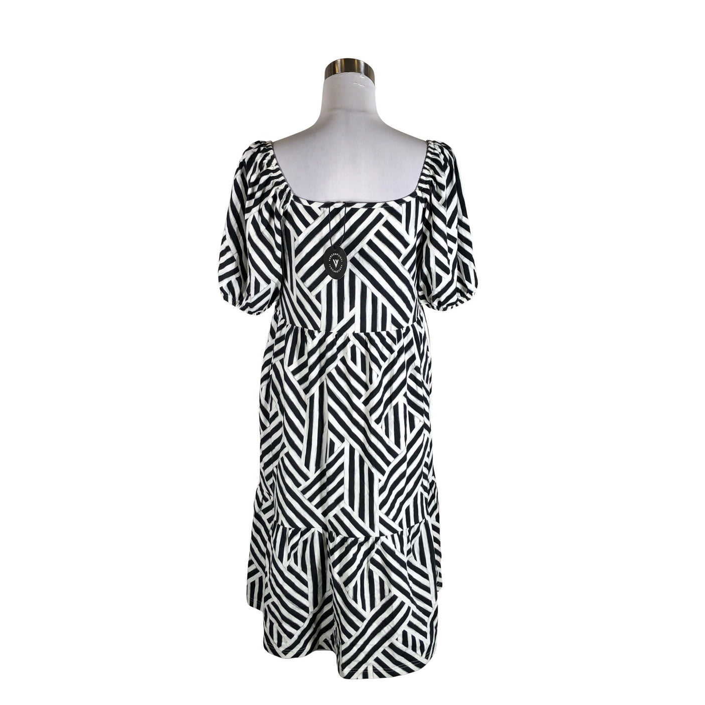 Unisex Versonpuoti - Tricot dress, size 38 - Black (2)