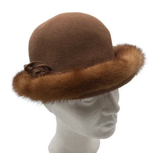 Unisex Muotiliike Lea Jokinen - Winter hat, size 54 - 56 cm - Brown (1)