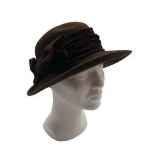 Unisex Mary Pihlaja - Hat, size 54 - 56 cm - Brown (1)
