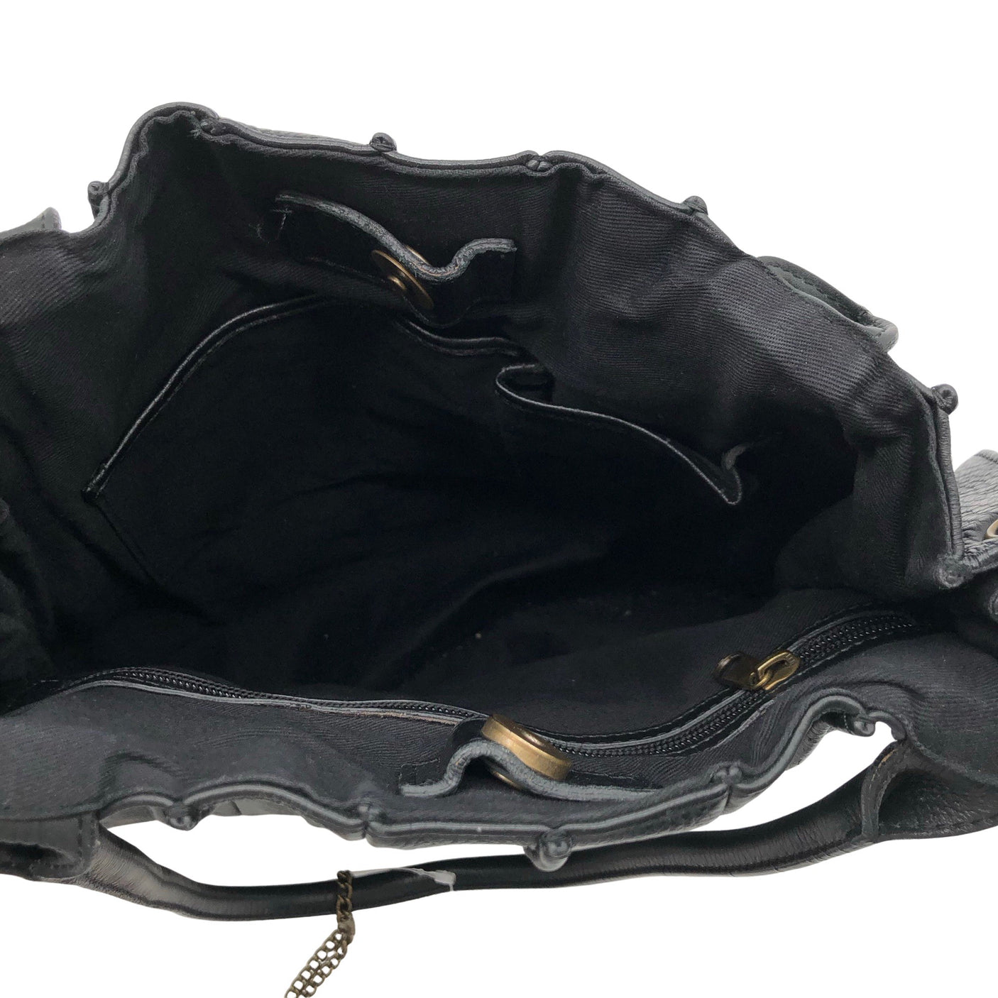 Unisex Handmade - Handbag, size Maxi - Black (2)