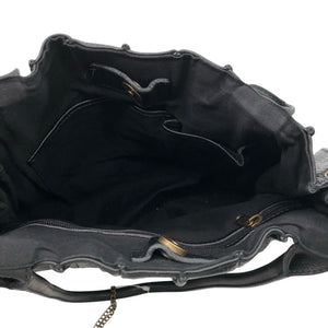 Unisex Handmade - Handbag, size Maxi - Black (2)