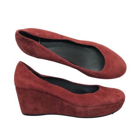 Unisex Vagabond - Wedge heel shoes, size 40 - Red ()