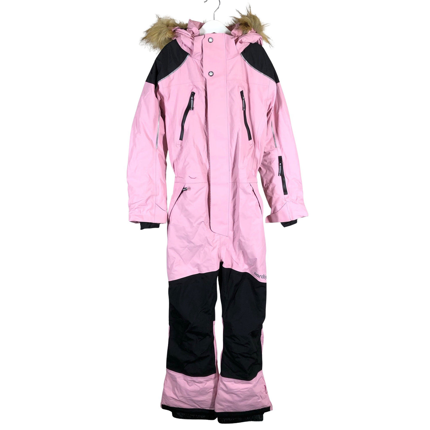 Unisex Nordbjørn - Winter overall, size 134 - 140 - Light pink (1)