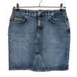Unisex Selected - Denim skirt, size 40 - Blue ()