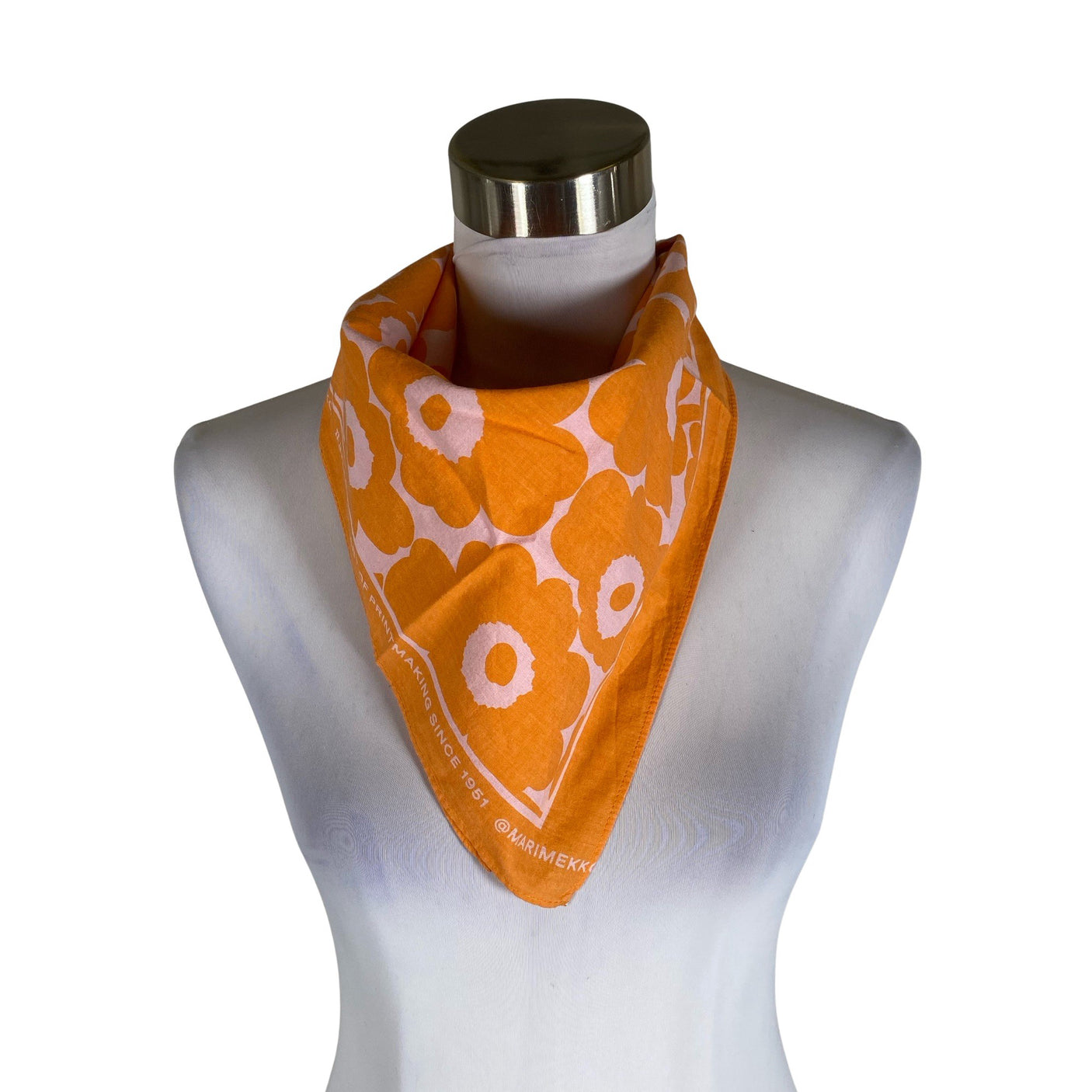 Unisex Marimekko - Scarf, size Midi - Orange (1)