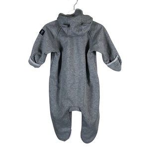 Unisex Polarn O. Pyret - Windfleece jumpsuit, size 68 - 74 - Gray (2)