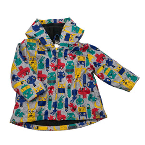 Unisex Tuc Tuc - Rain jacket, size 68 - 74 - Gray (1)