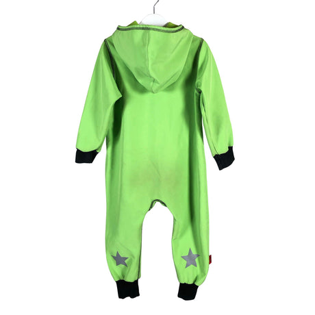 Unisex iELM - Soft shell jumpsuit, size 92 - 98 - Green (2)