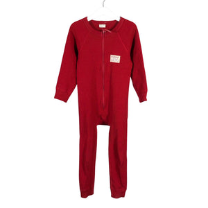 Unisex Ruskovilla - Wool overall, size 104 - 110 - Red (1)
