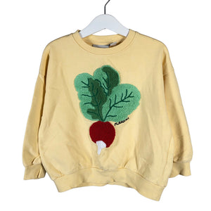 Unisex Mini Rodini - Sweatshirt, size 104 - 110 - Yellow (1)