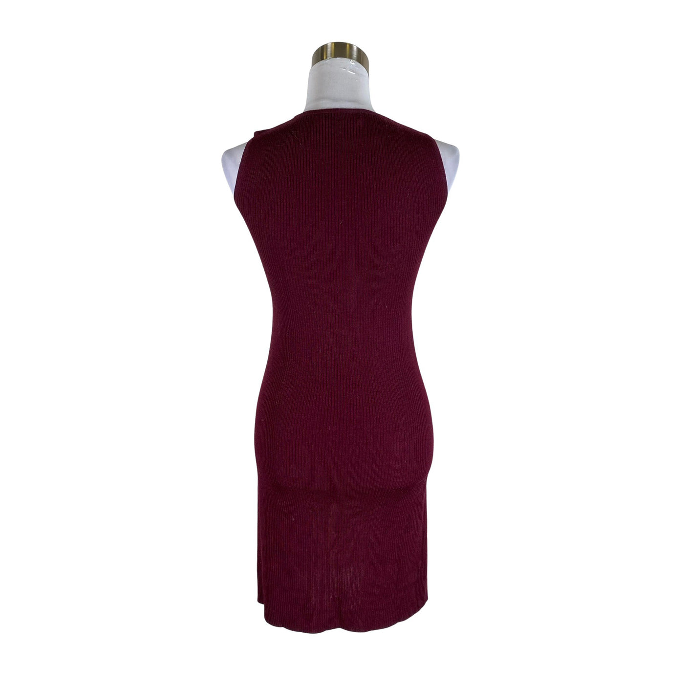 Unisex Lauren Ralph Lauren - Knit dress, size 34 - Wine red (2)
