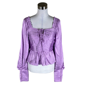 Unisex By Malina - Party shirt, size 38 - Violet (1)