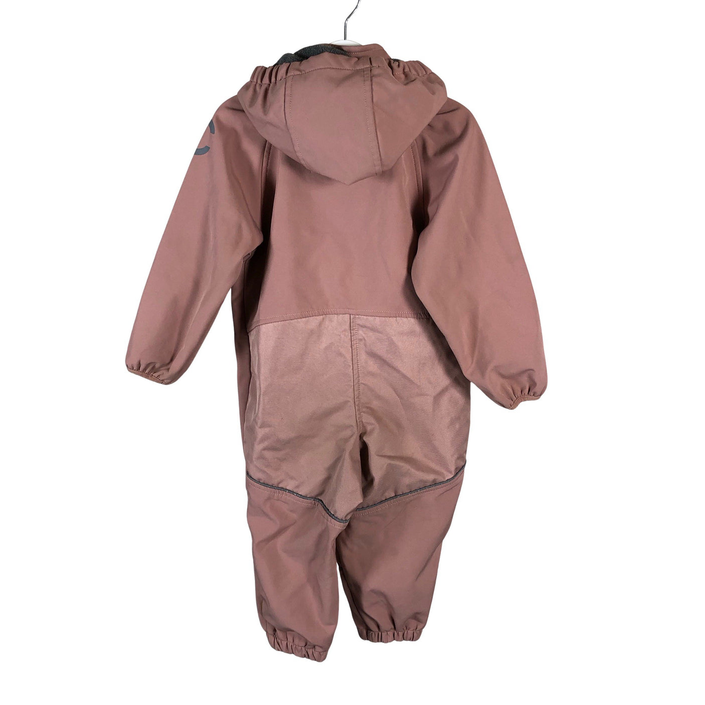 Unisex mikk -line - Soft shell jumpsuit, size 86 - 92 - Light pink (2)