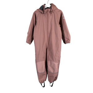 Unisex mikk -line - Soft shell jumpsuit, size 98 - 104 - Light pink (1)