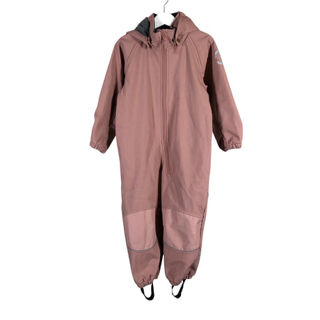 Unisex mikk -line - Soft shell jumpsuit, size 98 - 104 - Light pink ()