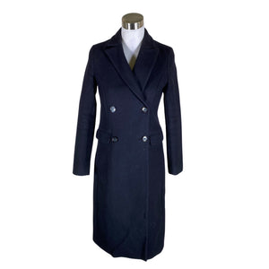 Unisex Massimo Dutti - Wool coat, size 36 - Blue (1)