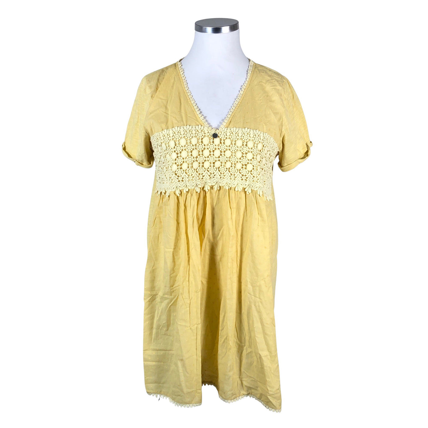 Unisex Odd Molly - Tricot dress, size 44 - Yellow (1)