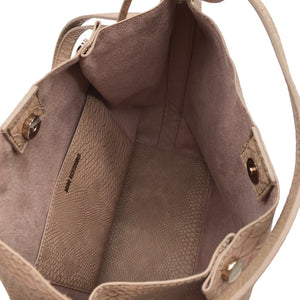 Unisex Mudo Accessoires - Handbag, size Maxi - Beige (3)