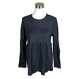 Unisex COS - Tricot shirt, size 38 - Black ()