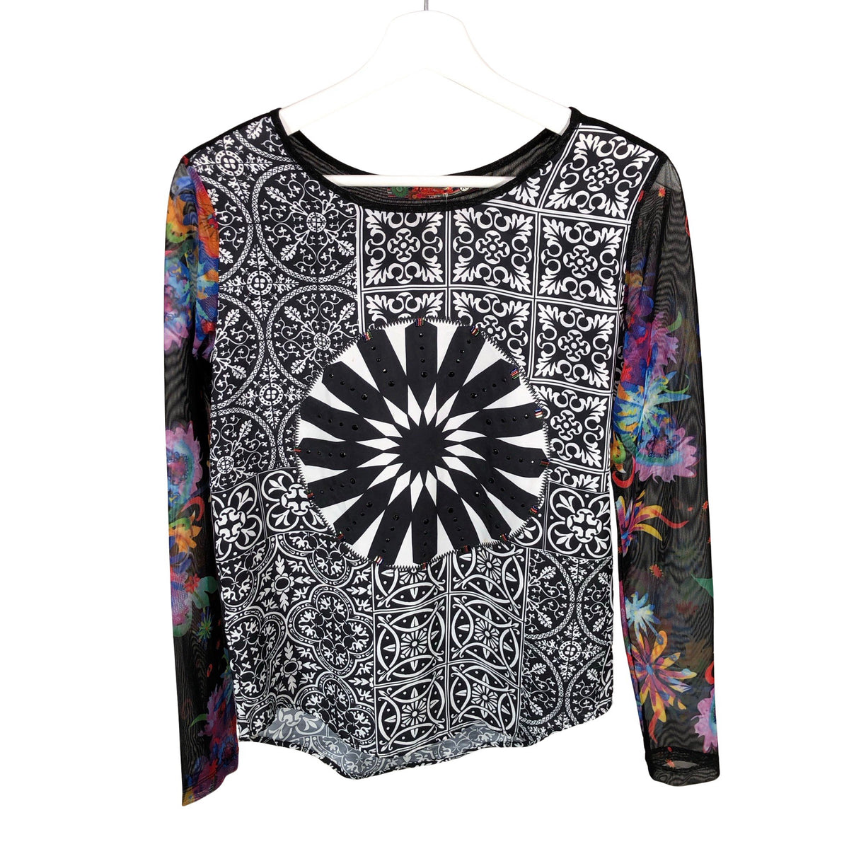 Unisex Desigual - Blouse, size 34 - Black (1)
