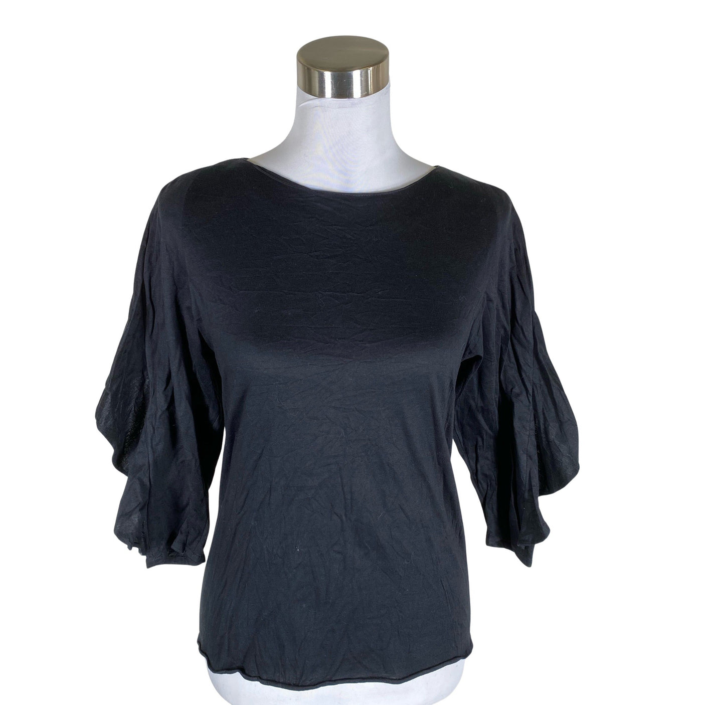 Unisex Amanda - Tricot shirt, size 32 - Black (1)