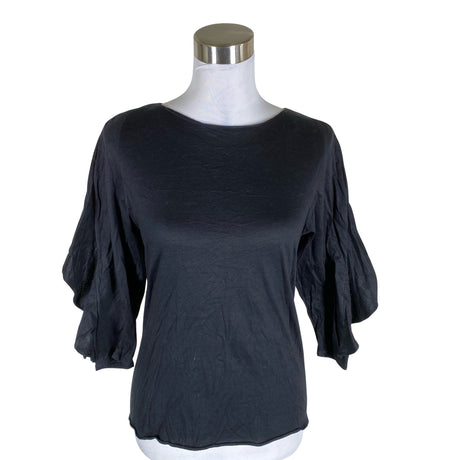 Unisex Amanda - Tricot shirt, size 32 - Black ()