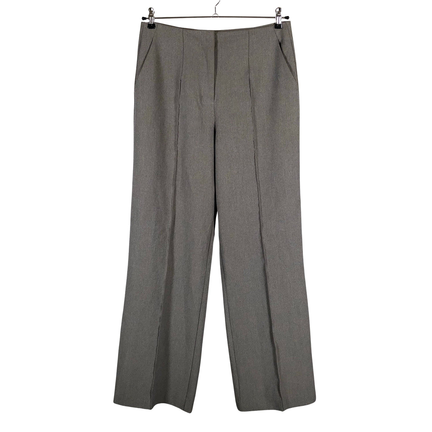 Unisex Y.A.S - Straight leg trousers, size 40 - Gray (1)