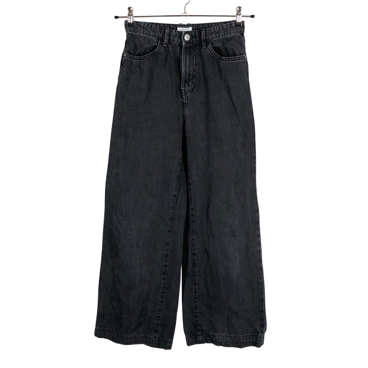 Unisex Lindex - Jeans, size 36 - Black (1)