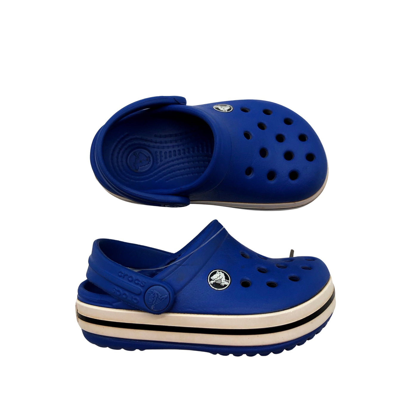 Unisex Crocs - Slip-on shoes, size 19 - Blue (1)