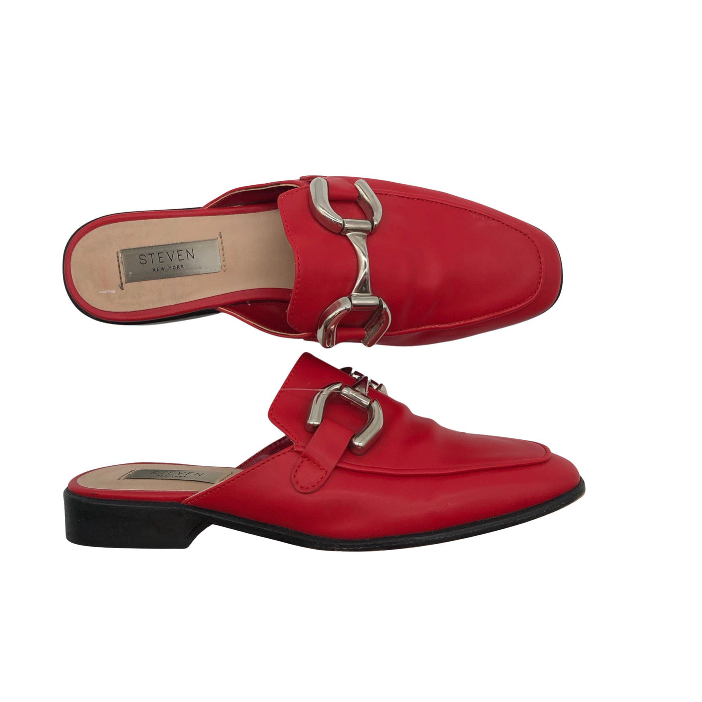 Unisex Steven New York - Slip-on shoes, size 38 - Red (1)