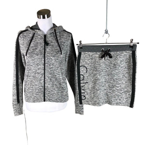 Unisex Calvin Klein Jeans - Sweatshirt and pants set, size 36 - Gray (1)