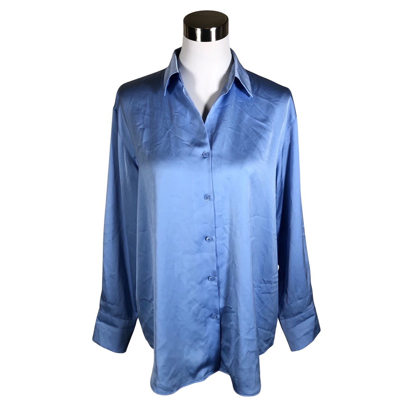 Unisex Uniqlo - Blouse, size 38 - Light blue (1)