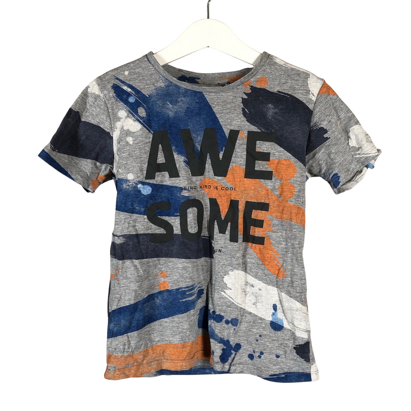 Unisex Name It - T-shirt, size 122 - 128 - Gray (1)