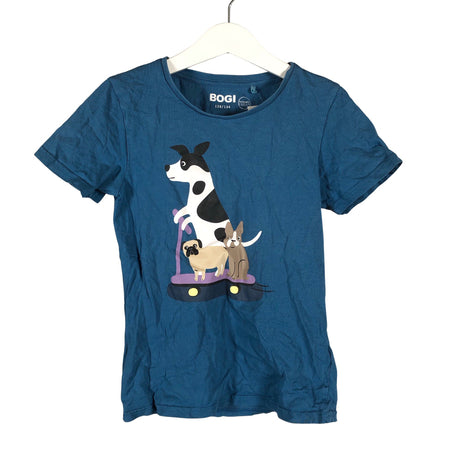 Unisex Bogi - T-shirt, size 128 - 134 - Blue ()