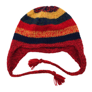 Unisex Handmade - Winter hat, size 56 - 58 cm - Red (1)