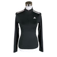 Unisex Adidas - Sports shirt, long sleeve, size 36 - Black ()