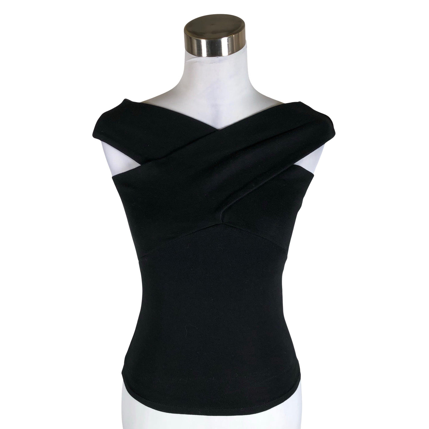 Unisex Andiata - Tricot tank top, size 34 - Black (1)