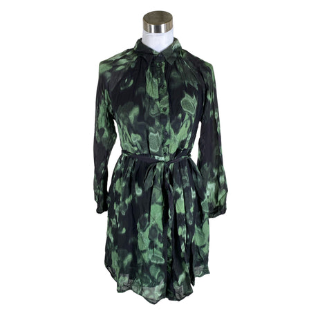 Unisex Selected - Schiffon dress, size 36 - Green ()