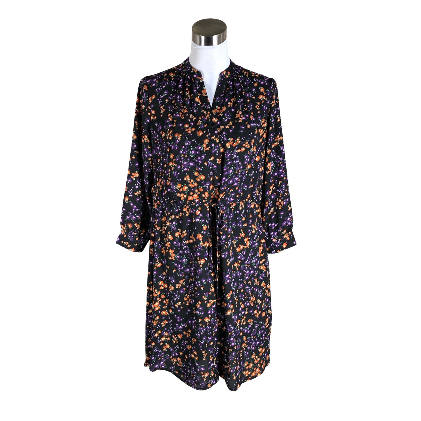Unisex Selected - Schiffon dress, size 36 - Black (1)