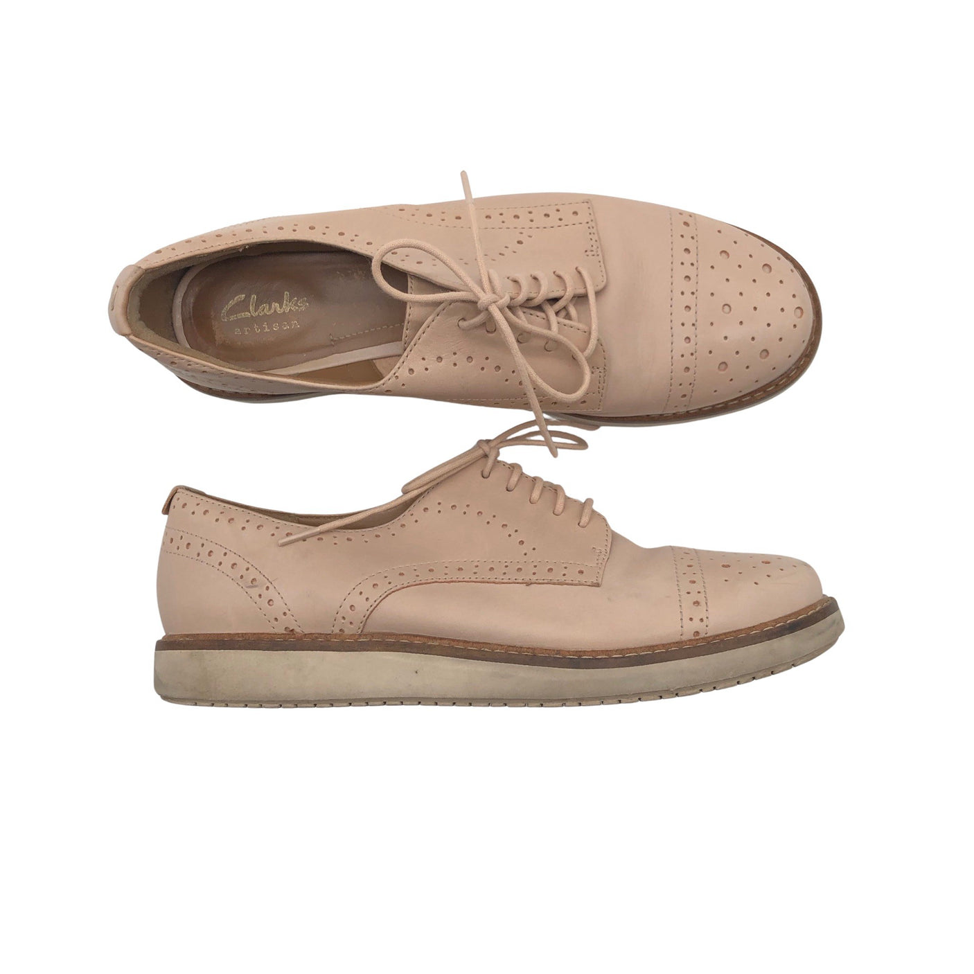Unisex Clarks - Walking shoes, size 38 - Light pink (1)