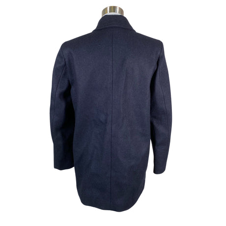 Unisex Michel Beaudouin - Wool coat, size 36 - Blue (2)