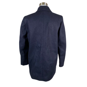 Unisex Michel Beaudouin - Wool coat, size 36 - Blue (2)