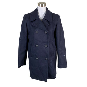 Unisex Michel Beaudouin - Wool coat, size 36 - Blue (1)