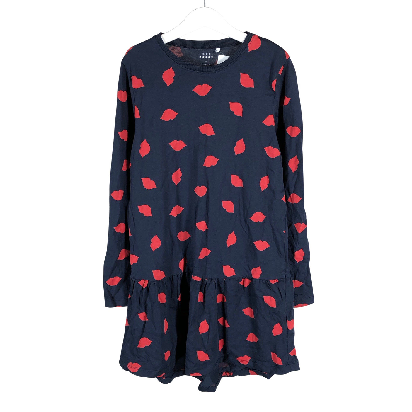 Unisex Name It - Tricot dress, size 146 - 152 - Blue (1)