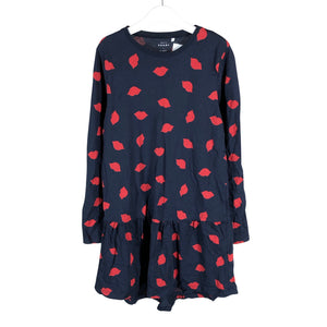 Unisex Name It - Tricot dress, size 146 - 152 - Blue (1)