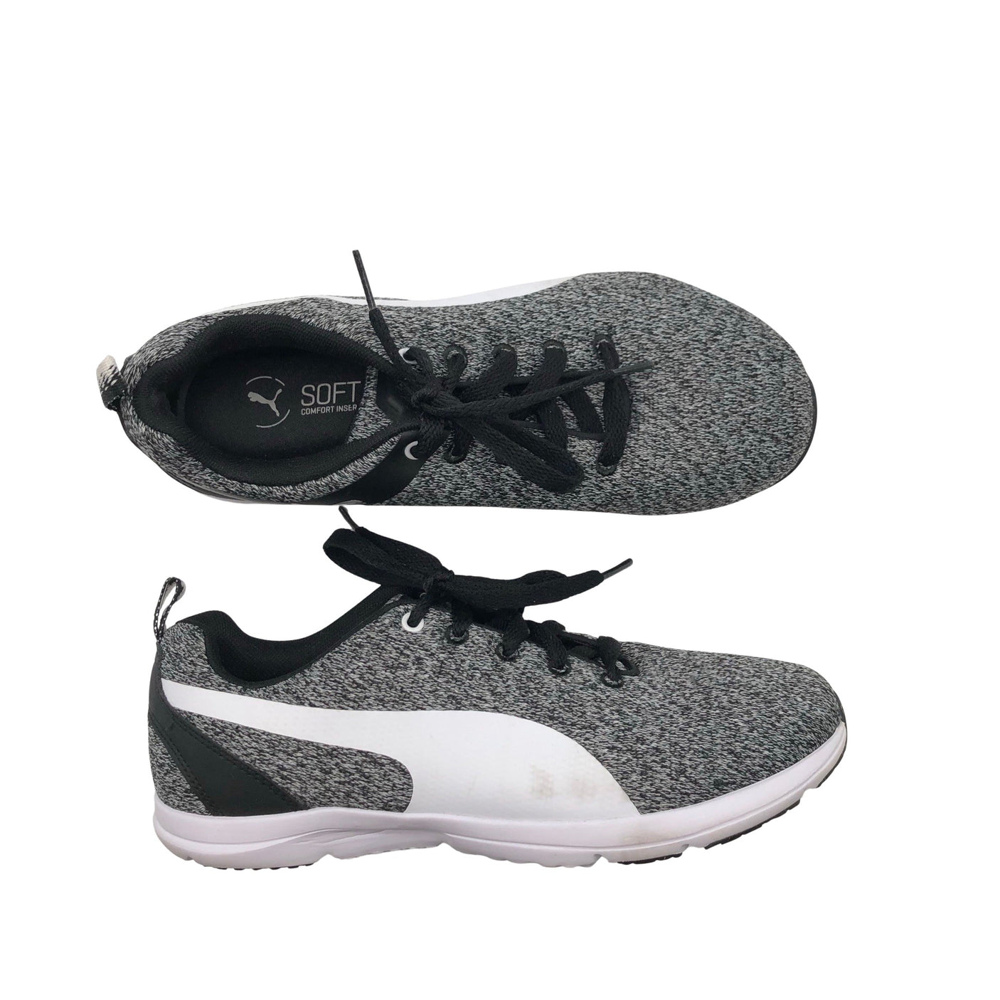 Unisex Puma - Casual sneakers, size 37 - Black (1)
